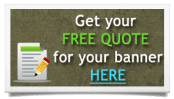 free custom banner quote