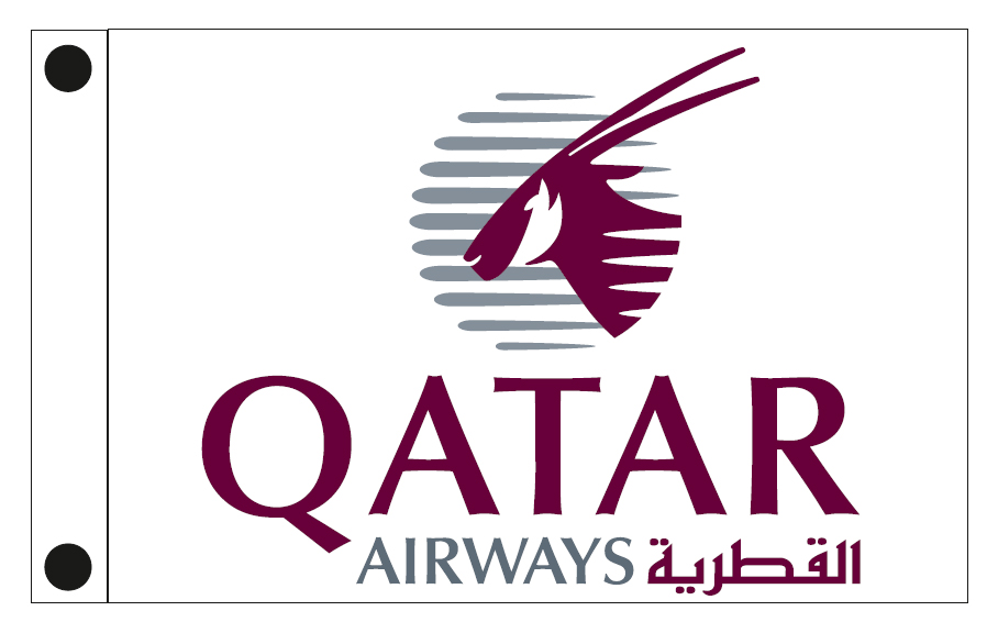 Company flag of QATAR AIRWAYS